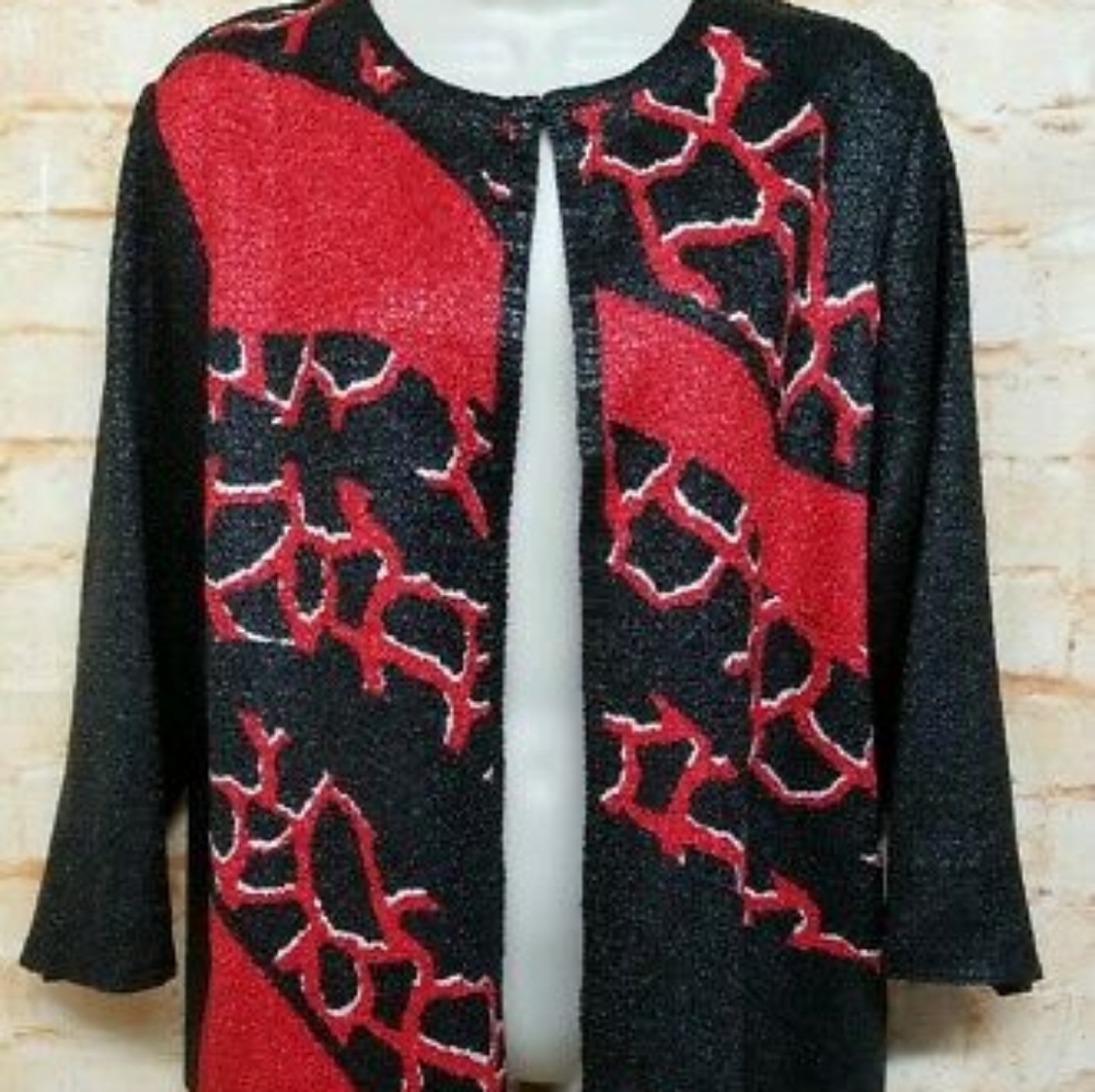 Chico's open front top (size3)